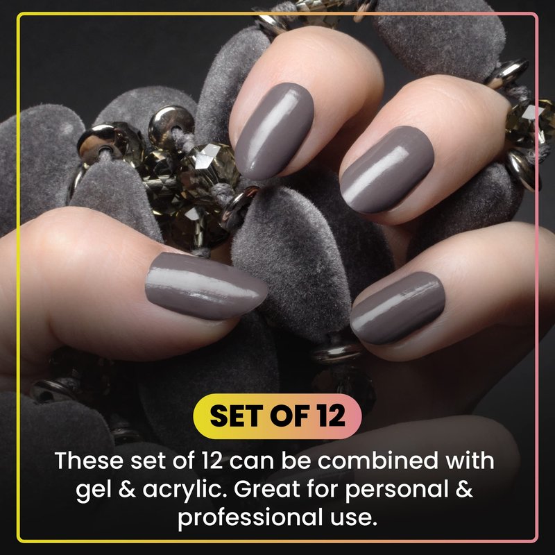 Mia Secret Nail Art Powder - Iconic Collection (12 PC)