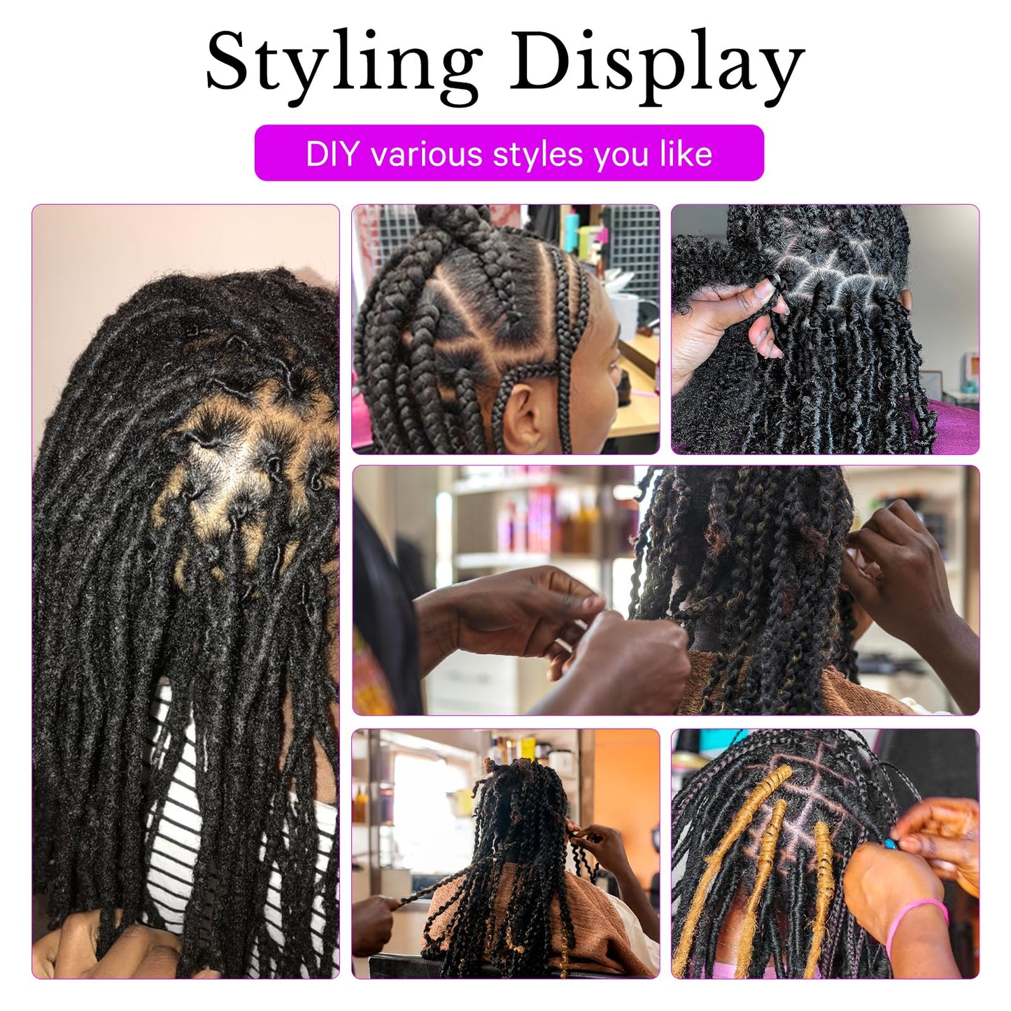 18" Mannequin Head Human Hair with Stand - 100% Real Human Hair Mannequin Head for Braiding, Cosmetology Manikin Doll Head for Hair Styling with Tripod Stand Table Clamp Hair Braiding Set,Black