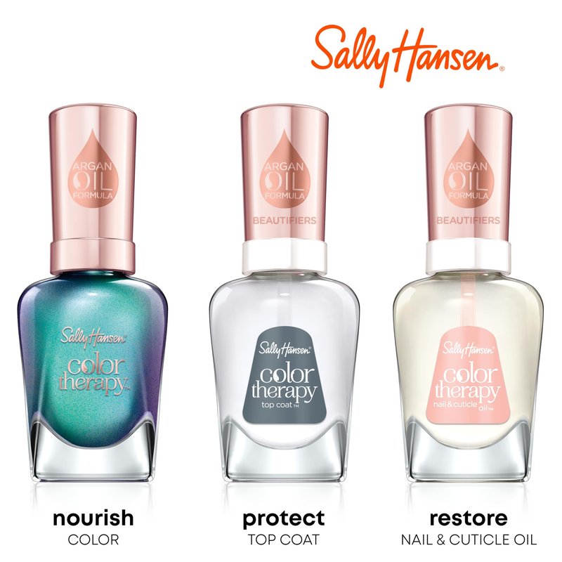 Sally Hansen Color Therapy Nail Polish, Well, Well, Well, Pack of 1