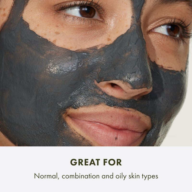 Origins Clear Improvement Active Charcoal Mask to Clear Pores | Purifies & Reduces Excess Oil | With Bamboo Charcoal | Travel Size, 1 Fl Oz