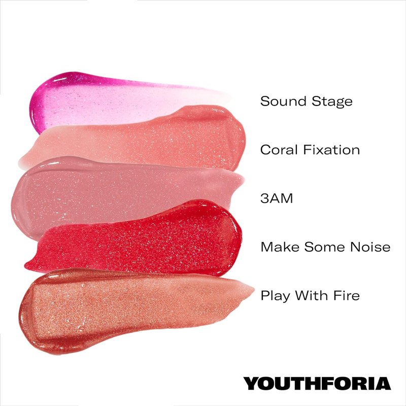 Dewy Gloss Tinted Lip Oil - Hydrating & Nourishing Formula | Vegan, Play With Fire Color