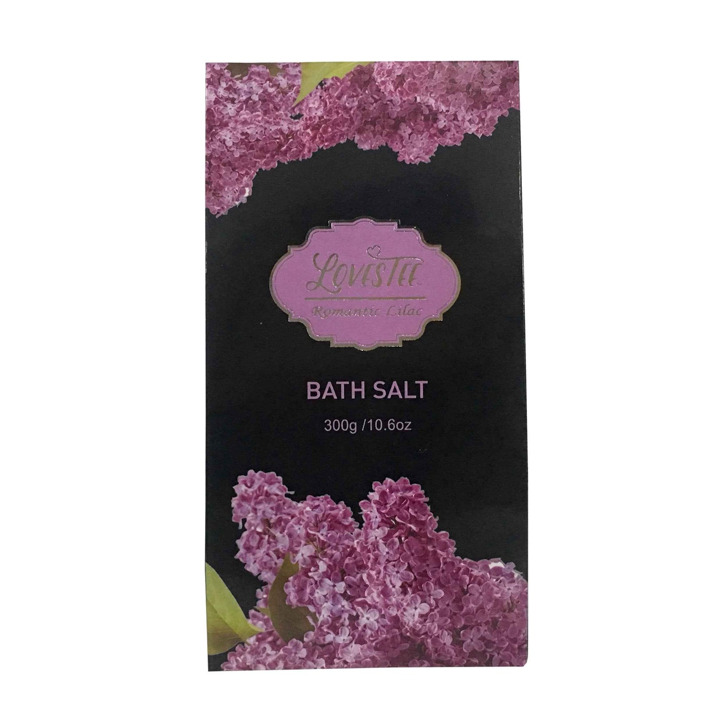 Spa Gift Basket with Lavender Fragrance and Lilac Color - Bath and Body Set Includes Shower Gel, Body Lotion, Hand Lotion, Bath Salt, Flower Sponge and EVA Sponge