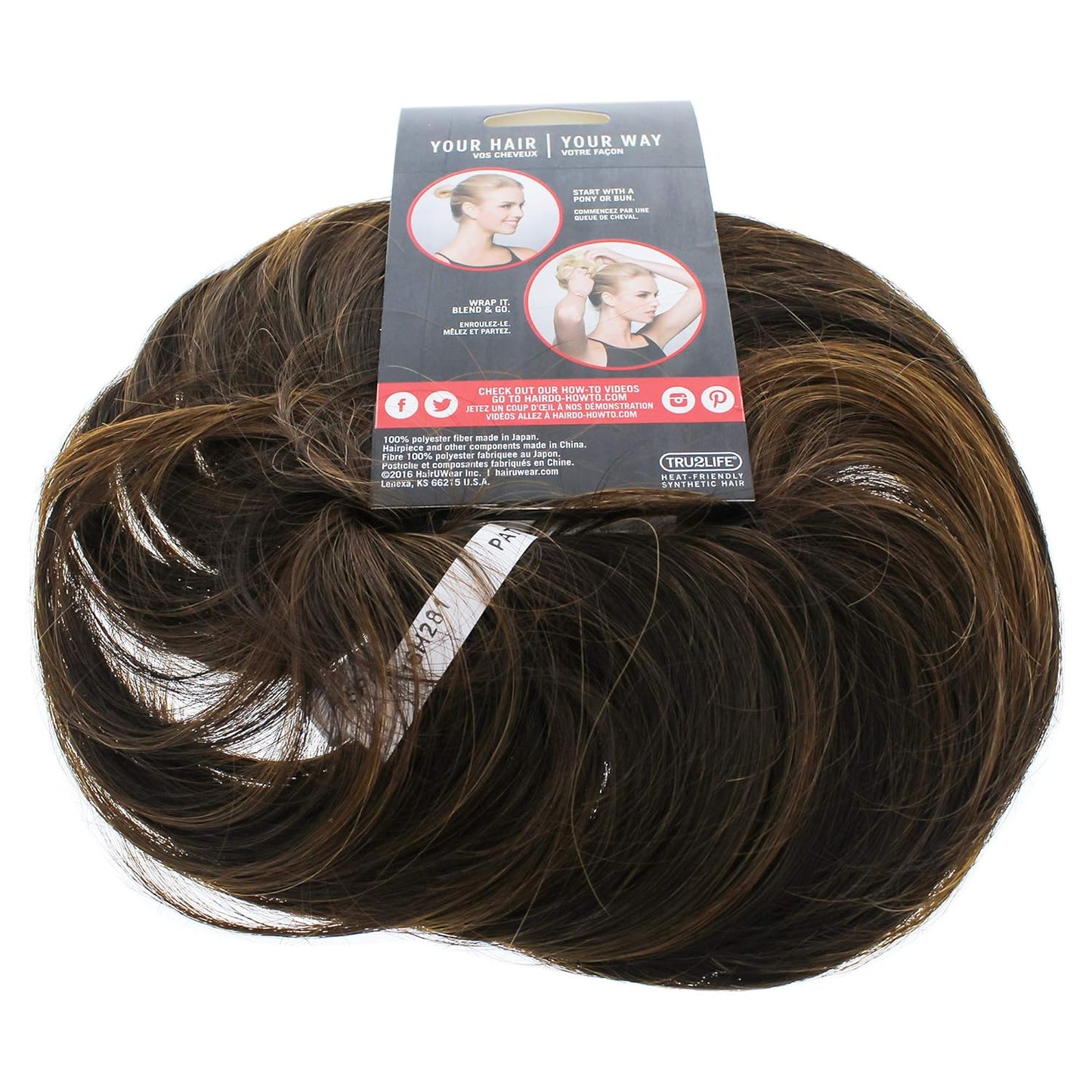 Hairdo Style-A-Do Duo Pack - R10 Chestnut Hair Extensions | Versatile Styling Options
