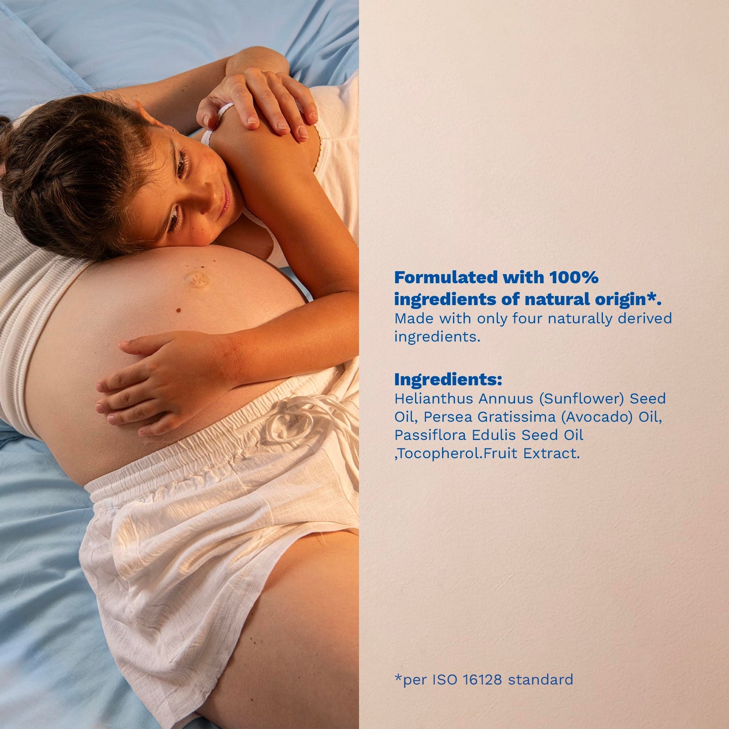 Mustela Maternity Stretch Marks Oil - Natural Pregnancy Skincare Belly Massage Oil with Vitamin E, Avocado, Maracuja & Sunflower Oil - EWG Verified & Fragrance Free - 3.55 fl. oz.