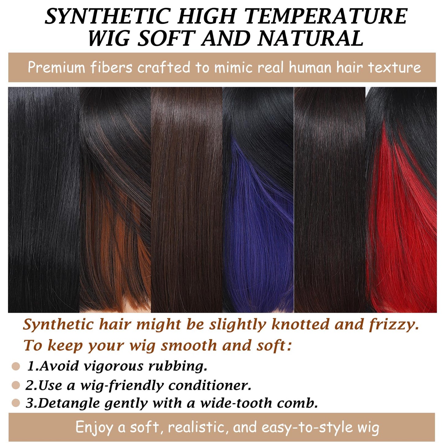 JANATOUCH Short Lace Front Bob Wig for Women,Straight 12 Inch Shoulder Length Hair with wig, Realistic Middle Part Synthetic Wig for Daily & Office Wear