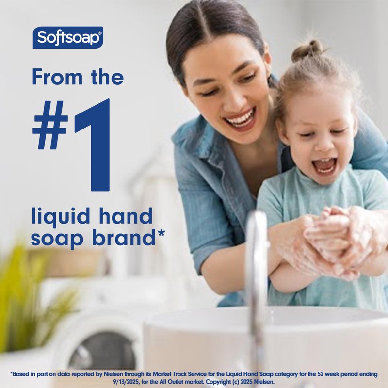 Softsoap - US05259A SOFTSOAP Antibacterial Liquid Hand Soap Refill, White Tea and Berry Fusion, 50 Ounce Bottle, Pack of 6