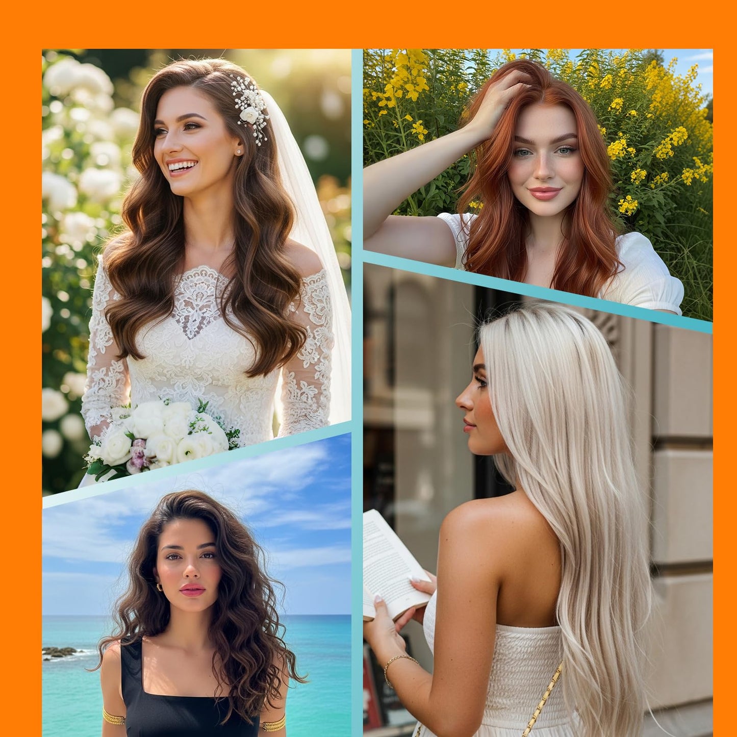 Sunny Hair Natural Black Tape in Hair Extensions Human Hair
