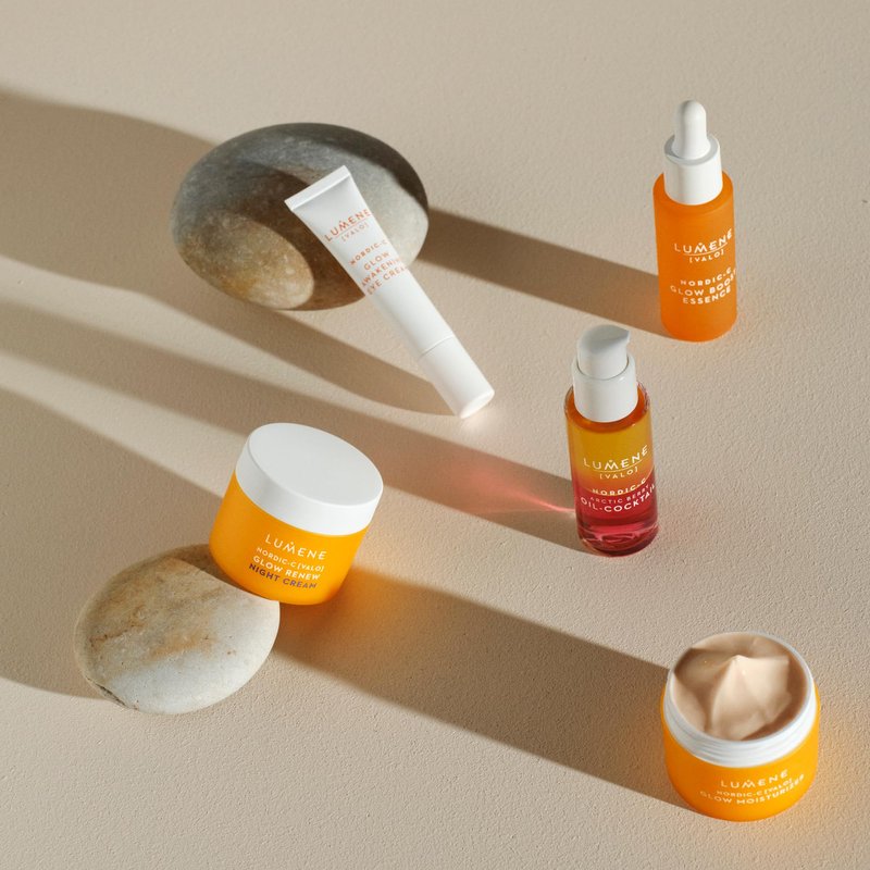 Lumene Nordic-C Glow Awakening Eye Cream Vitamin C Brightening Vegan 15 ml