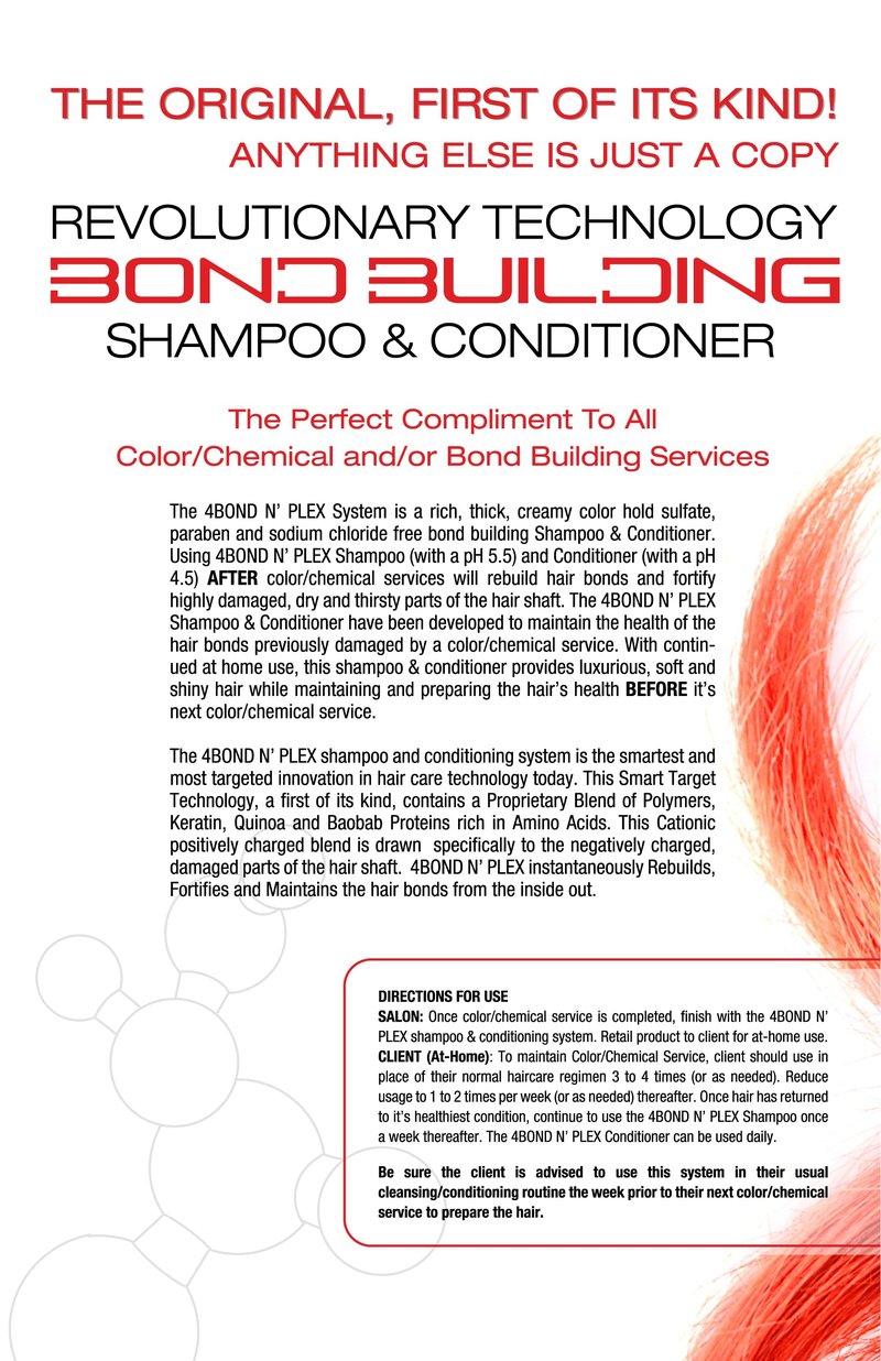 POWERTOOLS 4BOND Bond Building Conditioner | Restore Damaged Hair | Contains Advanced Polymers, Keratin, Baobab & Quinoa Proteins (8 Fl Oz)