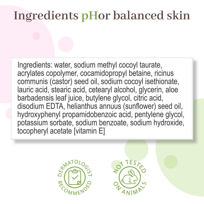 pHisoderm Fragrance Free Cream Face Cleanser With Aloe and Oats to Soothe & Calm, Non-foaming pH Balanced Sensitive Skin Face Wash, 6 Fl Oz (3 x 6 fl oz)