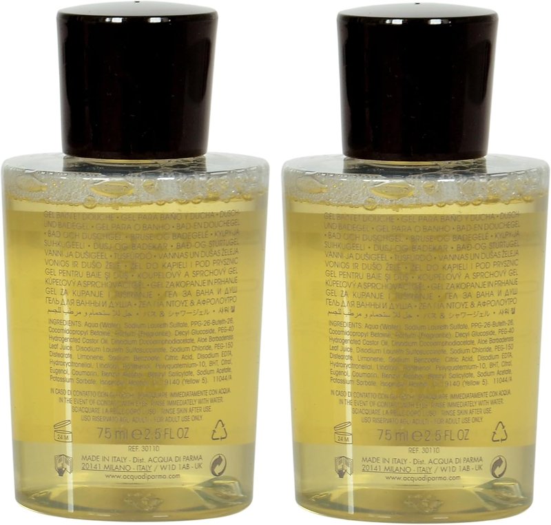 Acqua Di Parma Colonia Shower Gel - Luxurious Citrus Scent | 2x75ml