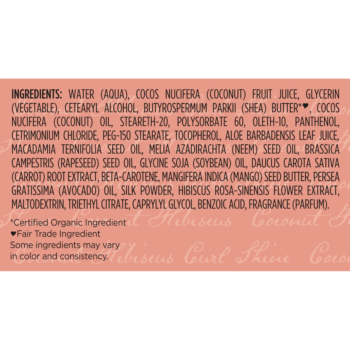 SheaMoisture Smoothie Curl Enhancing Cream Coconut and Hibiscus for Thick