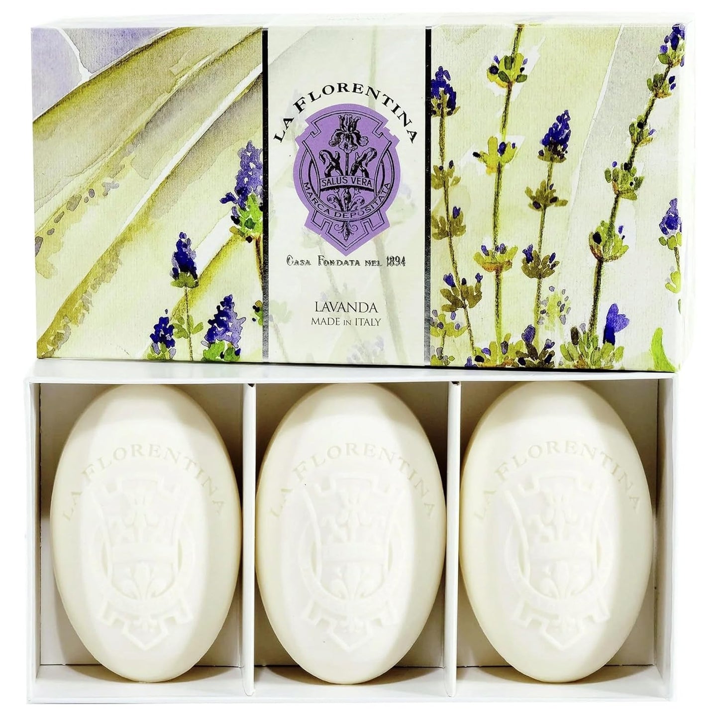Lavender Soap Gift Set - Set of 3 Natural Soaps | 450g Aromatherapy Collection