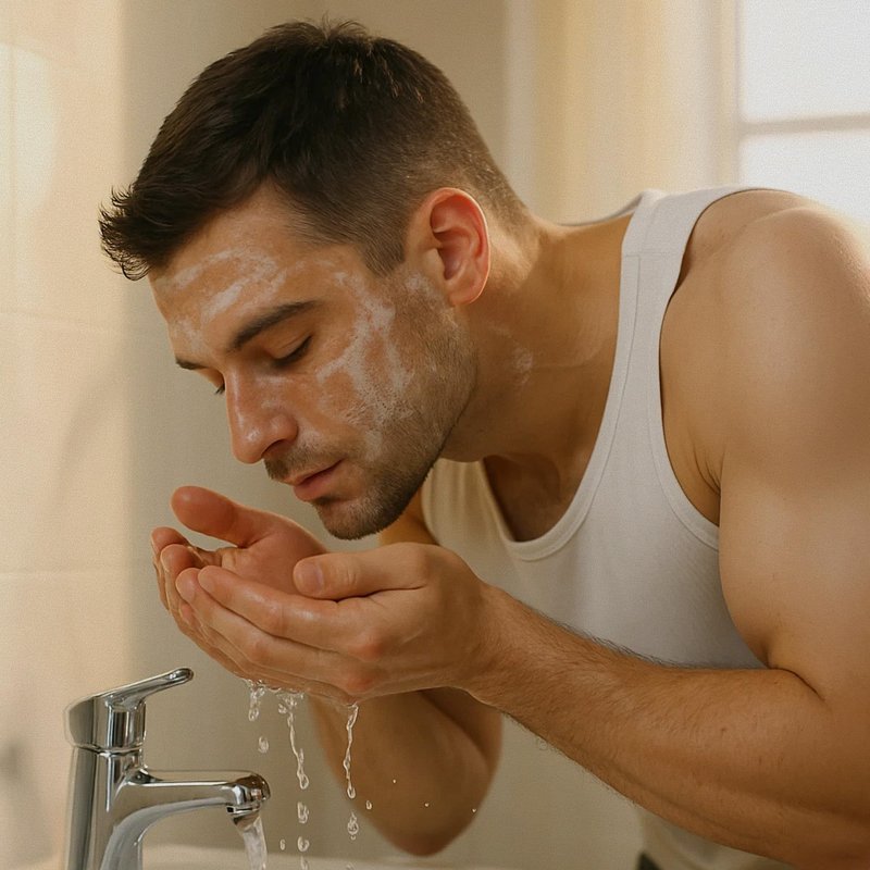 Grooming Lounge Mug Cleanser, Everyday Facial Cleanser For Men, Natural Face Wash, Sensitive Skin. Face Cleanser for a Hydrating, Deep Clean, 8 oz.