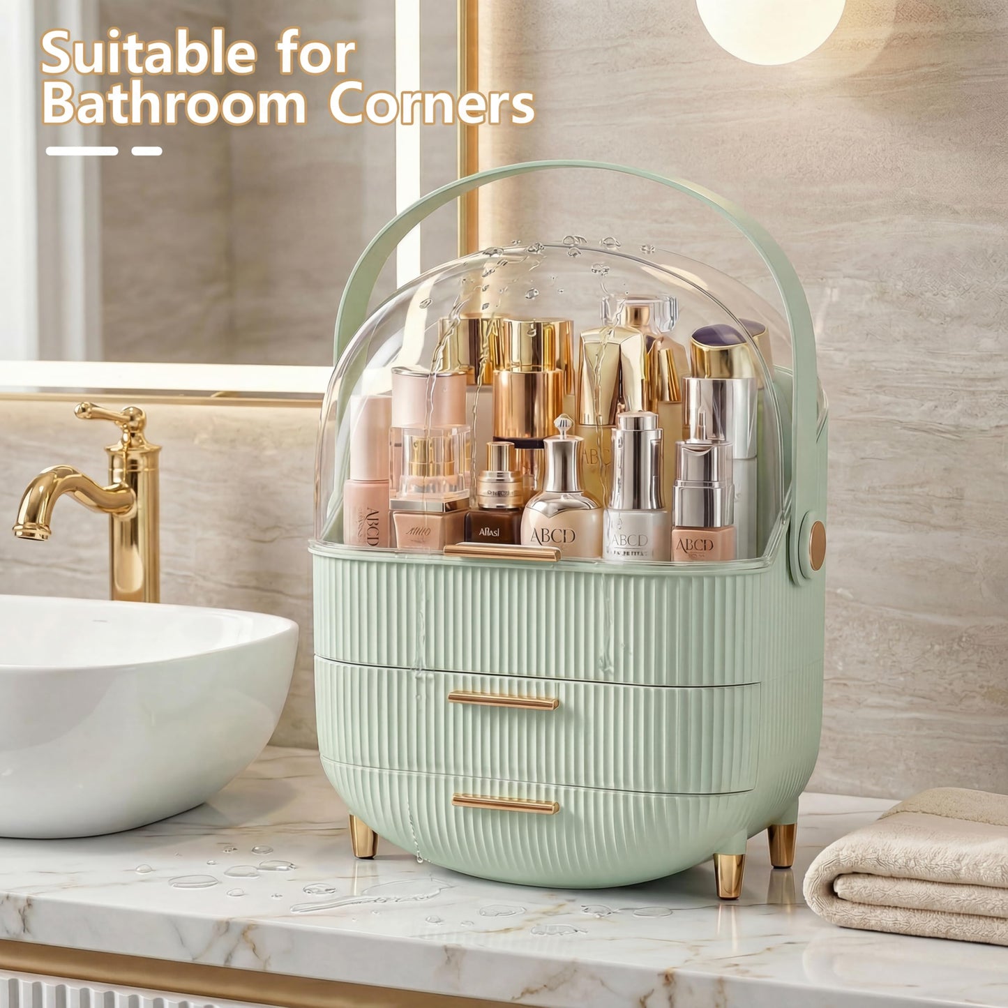 NestOrganix Makeup Organizer Skincare Organizers
