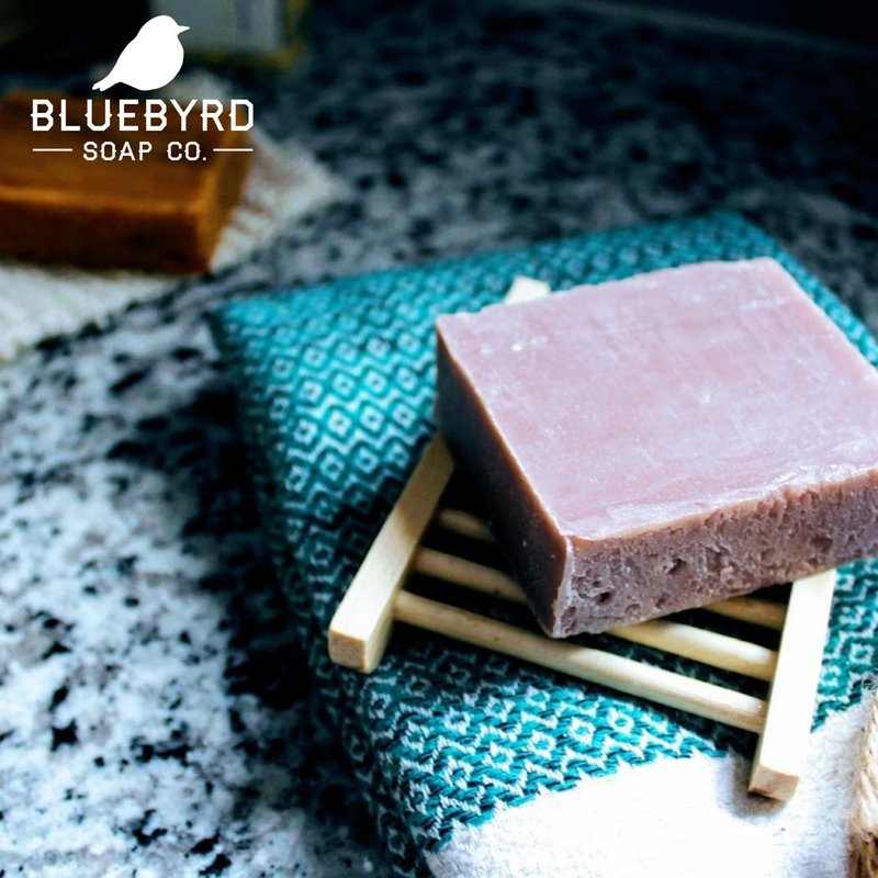 Bluebyrd Gourmet Assorted Handmade Soap Bars for Women & Men | Large, 25 oz Gift Set of 5 Natural Cleansing Bars - Chocolate Orange, Coffee, Mocha, Mint Chocolate | Vegan Soap Gift (Gourmet)