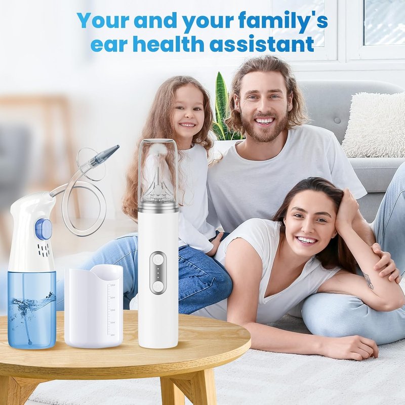 Rechargeable Ear Dryer - Efficient Ear Water Remover | Manual Irrigation System