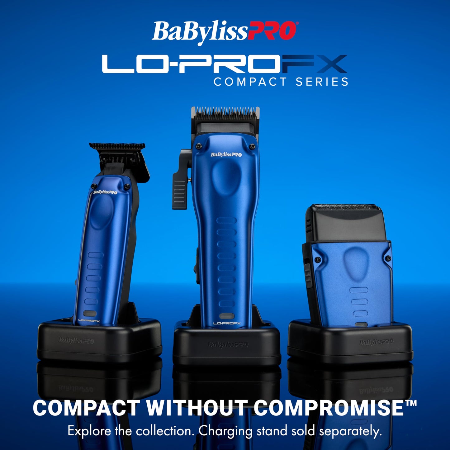 BaBylissPRO High-Performance Compact LO-PROFX Single Foil Shaver