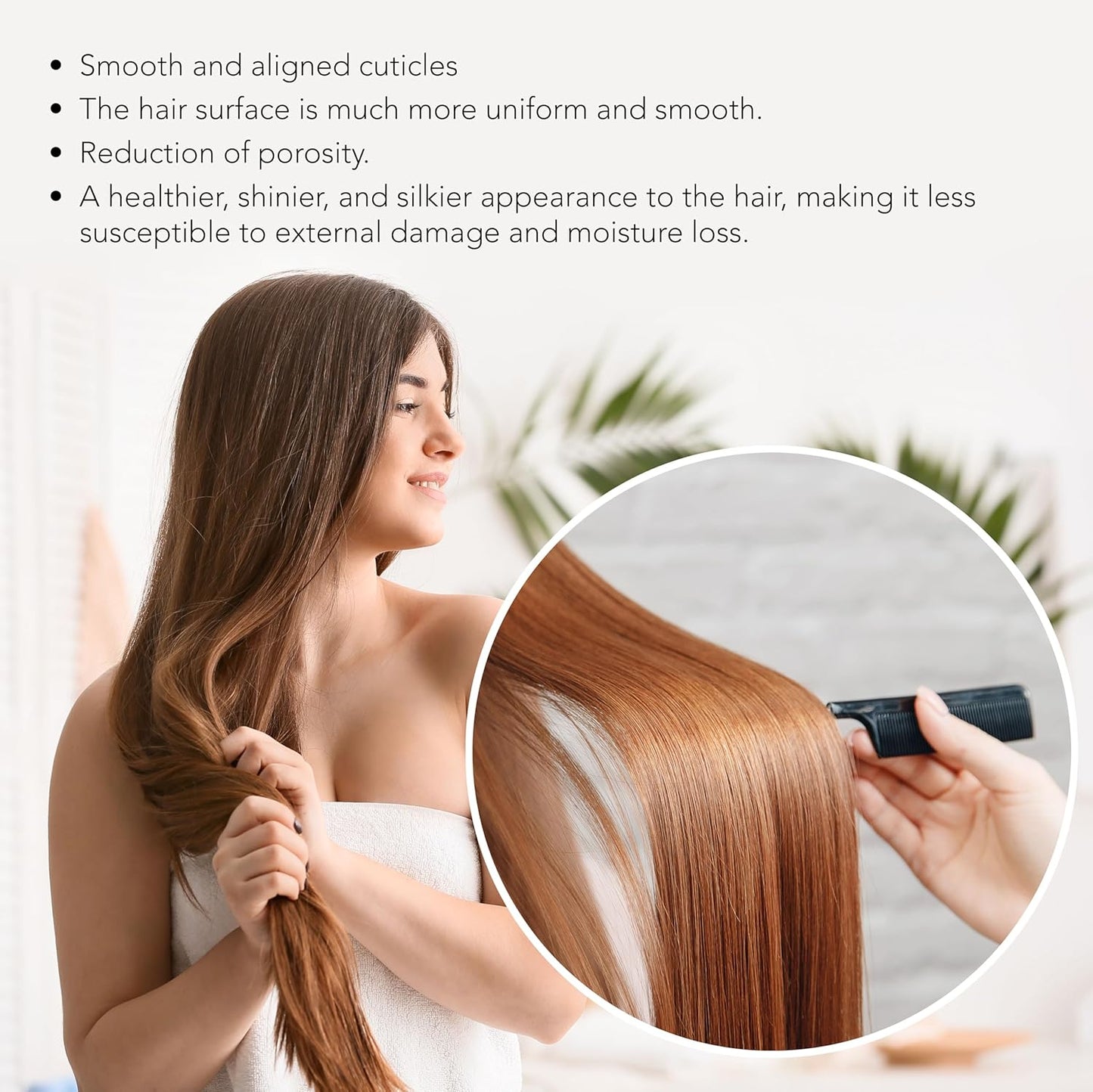 Brazilian Keratin Treatment - Superior Hair Straightening & Smoothing System | 16 fl oz