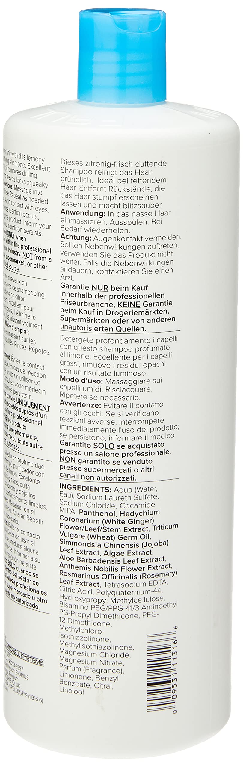 Paul Mitchell Shampoo Two, Clarifying, Removes Buildup, For All Hair Types, Especially Oily Hair