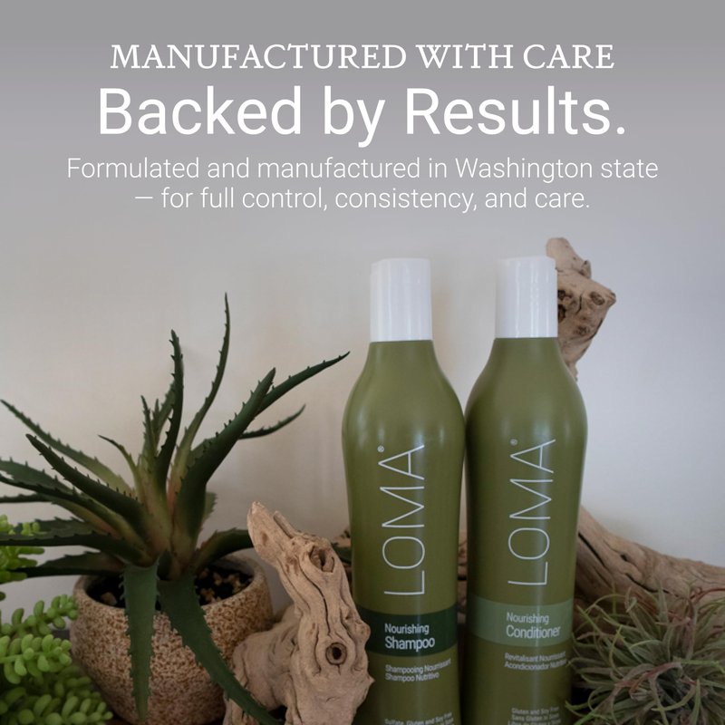 LOMA Nourishing Shampoo and Nourishing Conditioner (DUO PACK) 12 Ounce