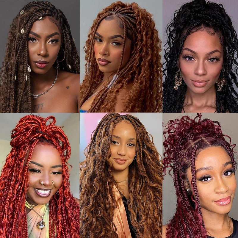 Human Braiding Hair 14Inch 100g Chocolate Brown Deep Wave Bulk No Weft Bohemian for 100% Brazilian Virgin Curly Extensions Boho Braids (#4)