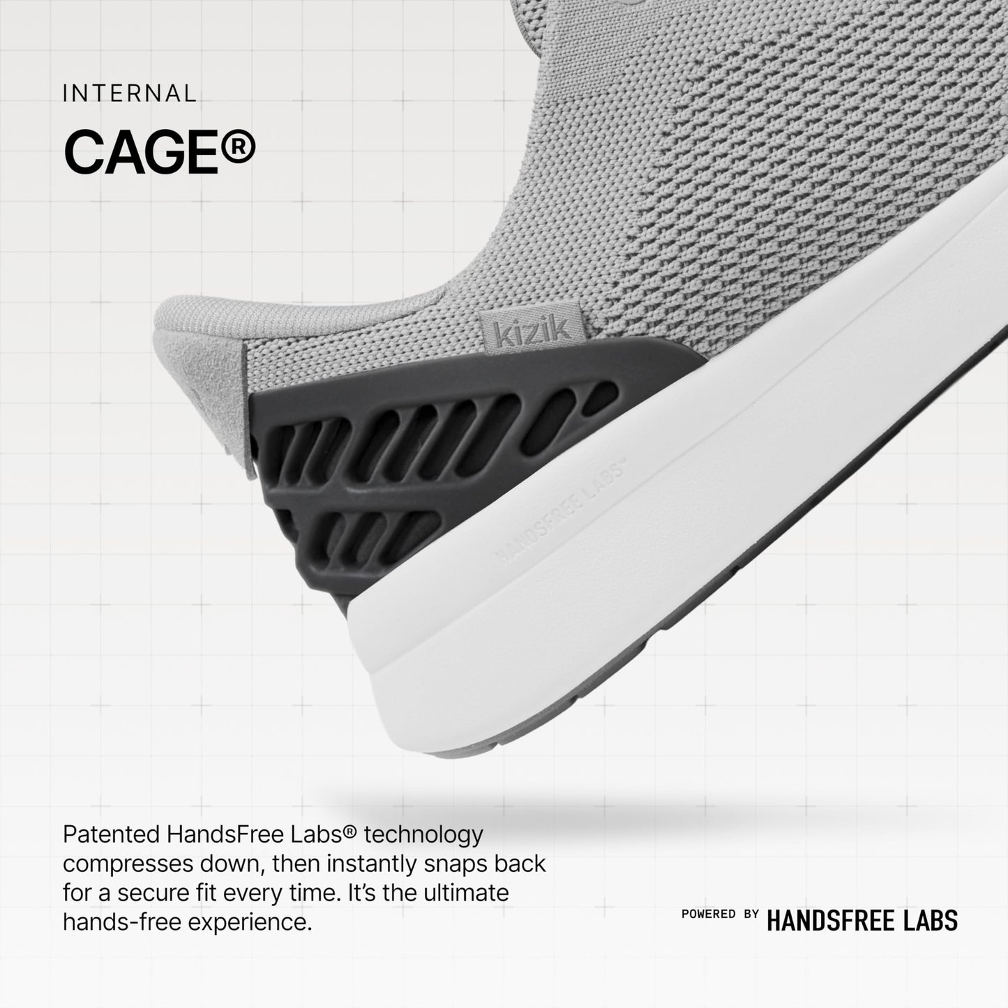 Kizik Lima 2 Slip On Shoes for Men: Comfortable All-Day for Walking, Gym, or Casual Wear, Wide Toe Box Available, Slip in & Stand Out, Hands Free - Lite Taupe X-Wide M15