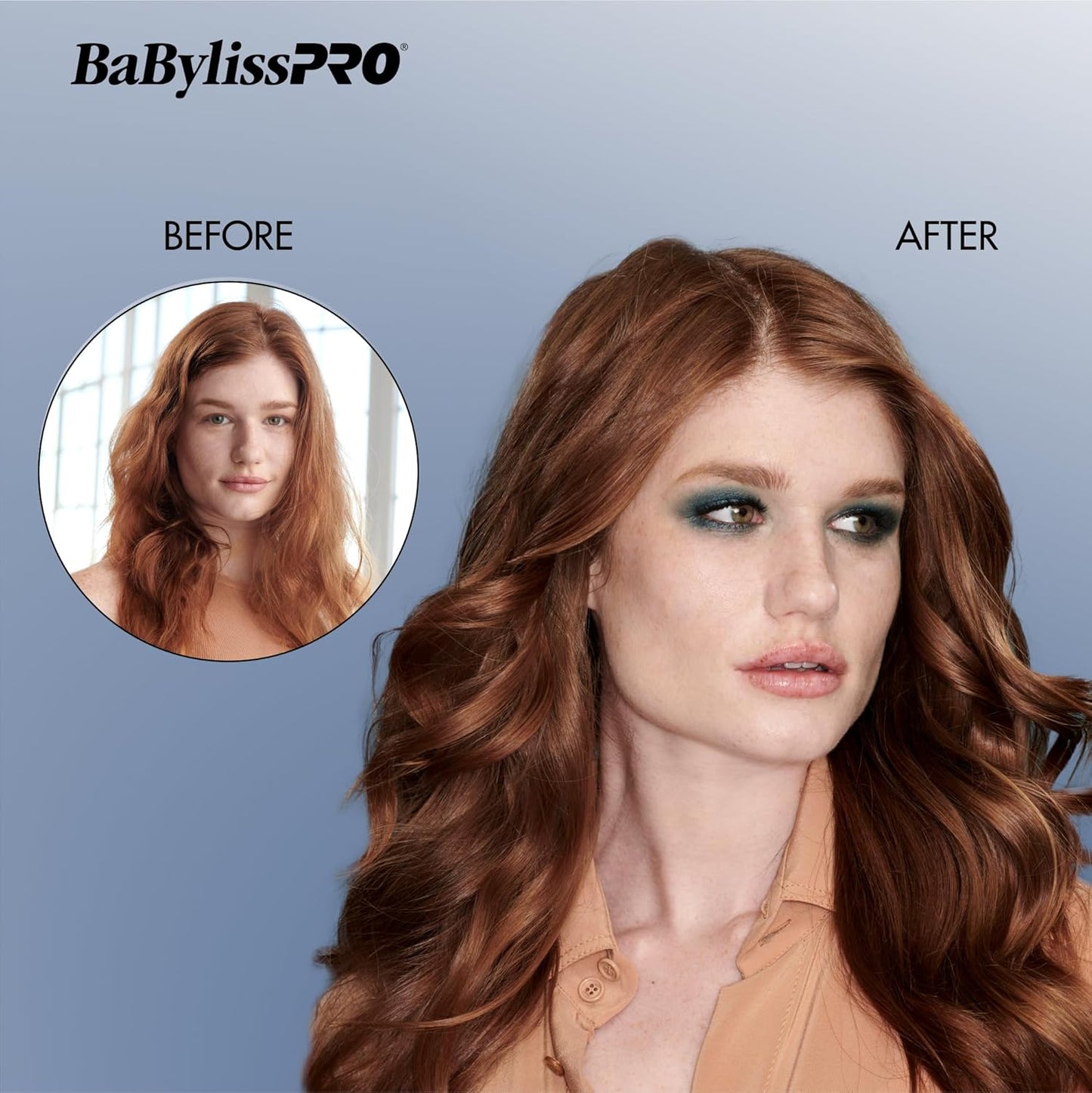 BabylissPRO Nano Titanium Curling Iron - Extended Barrel for Long Hair Styling