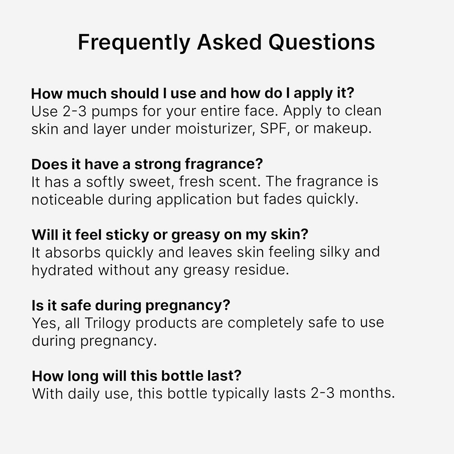 Trilogy Power Serum - Anti-Aging Skin Treatment | 1 Oz Hydrating Formula