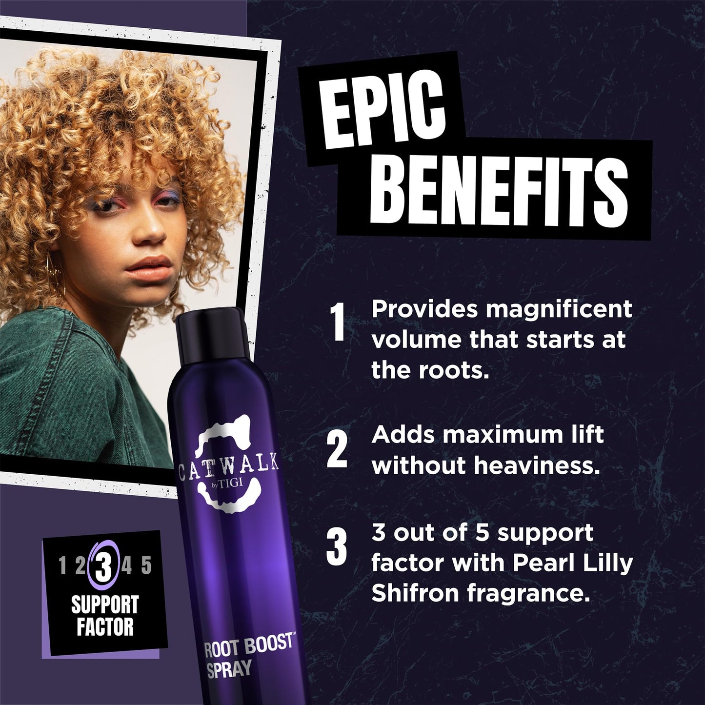 Tigi Catwalk Root Boost Spray by TIGI 2-Pack – Volumizing Mousse Hair Spray for Fine Hair, Scented, 8.5 Oz Ea