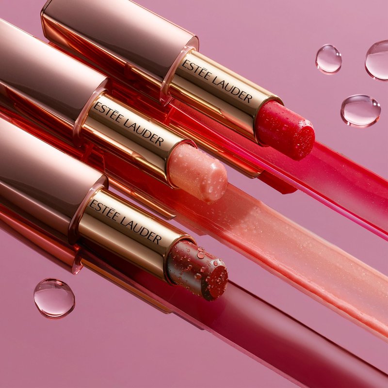 Estée Lauder Pure Color Revitalizing Crystal Lip Balm | Plumping & Hydrating | Sheer Tint, 004 Caring Crystal