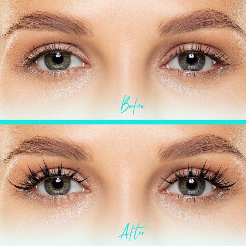 Lash Clusters Manga 168Pcs Eyelash Cluster Wet Look Ultra-Thin Invisible Lash Band Eyelashes Extensions Spiky Anime Wide Span Lashes(Kitten,C-10mm)