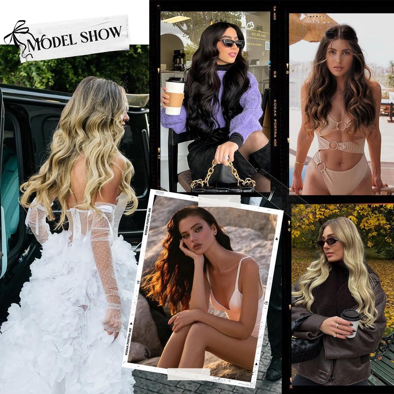 SUKRI Black Synthetic Lace Front Wig 13×4 HD Lace Wave Wig 26 Inch Long Wavy Wigs with Baby Hair Synthetic Lace Front Wig for Women Daily Party Use