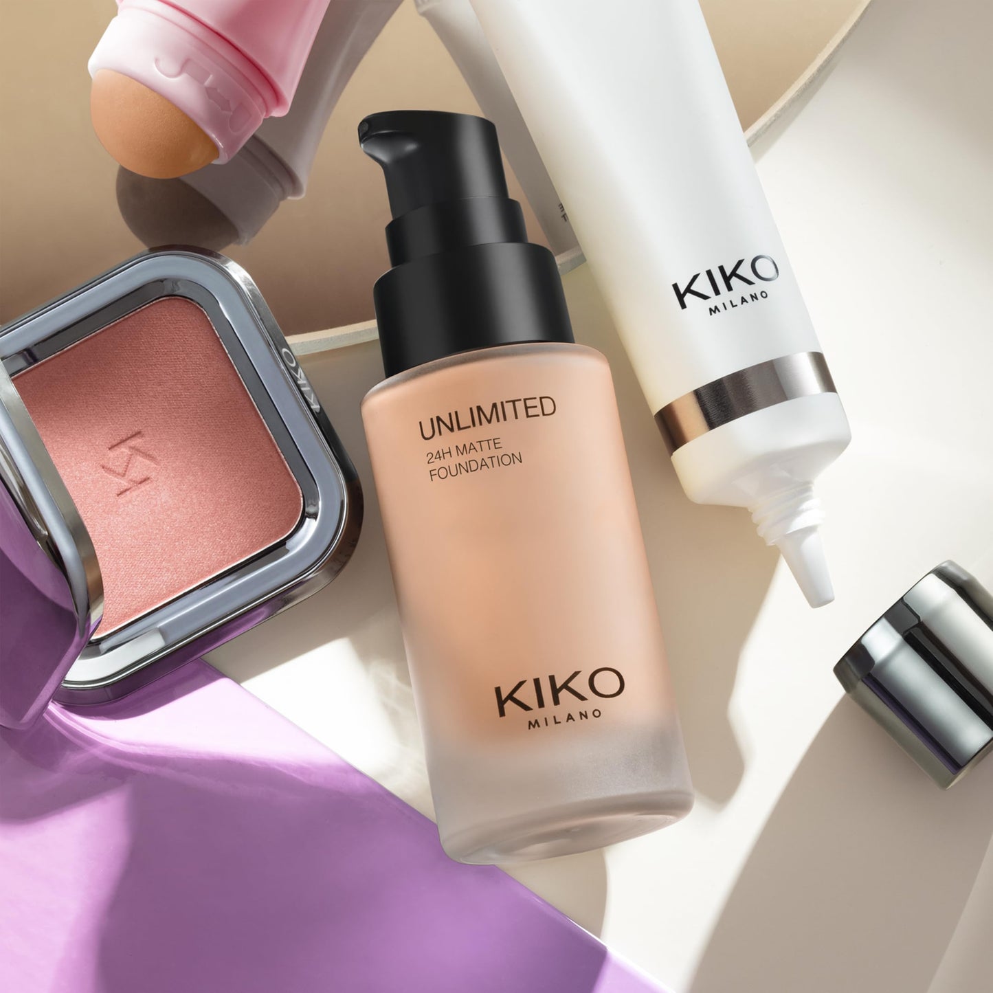 KIKO Milano Unlimited 24H Matte Foundation, Long-Lasting Matt Liquid Foundation With Up To 24-Hour Hold
