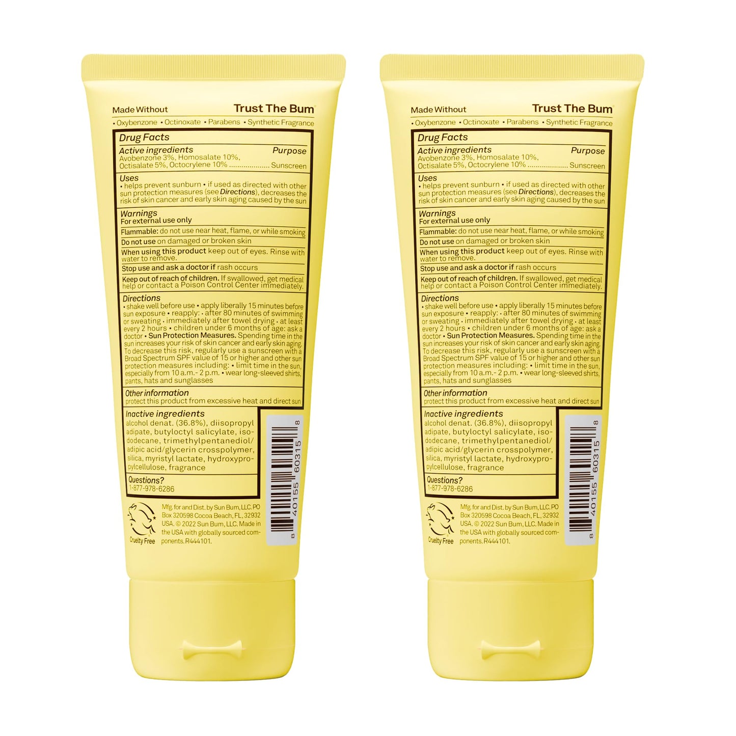 Sun Bum Kids SPF 50 Clear Sunscreen Lotion with Sonny Sticker, Wet or Dry Application, Hawaii 104 Act Compliant (Octinoxate & Oxybenzone Free) Broad Spectrum UVA/UVB Sunscreen, 6 oz (Pack of 2)