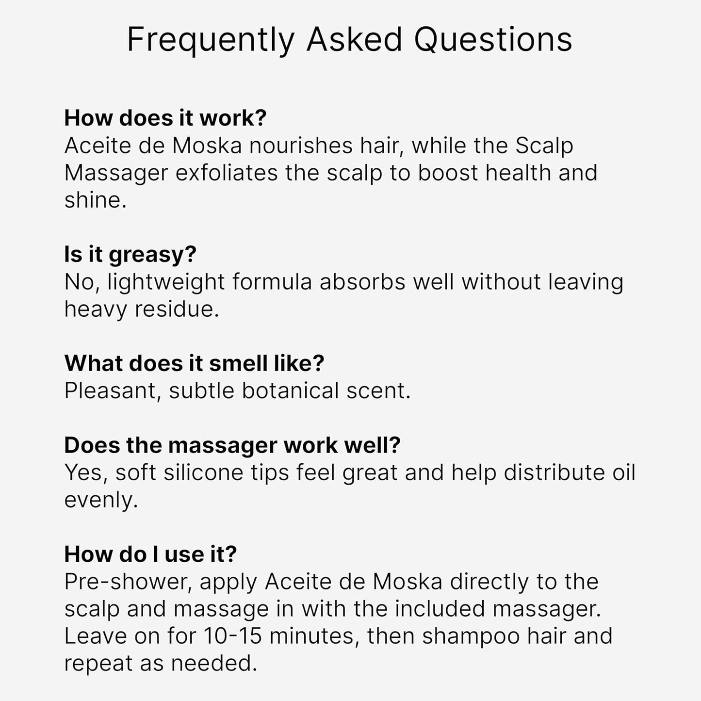 Ceremonia Scalp Power-Duo | Moska Oil & Aloe Vera Babassu Castor Scalp Massager - 2 Fl Oz (60 mL)