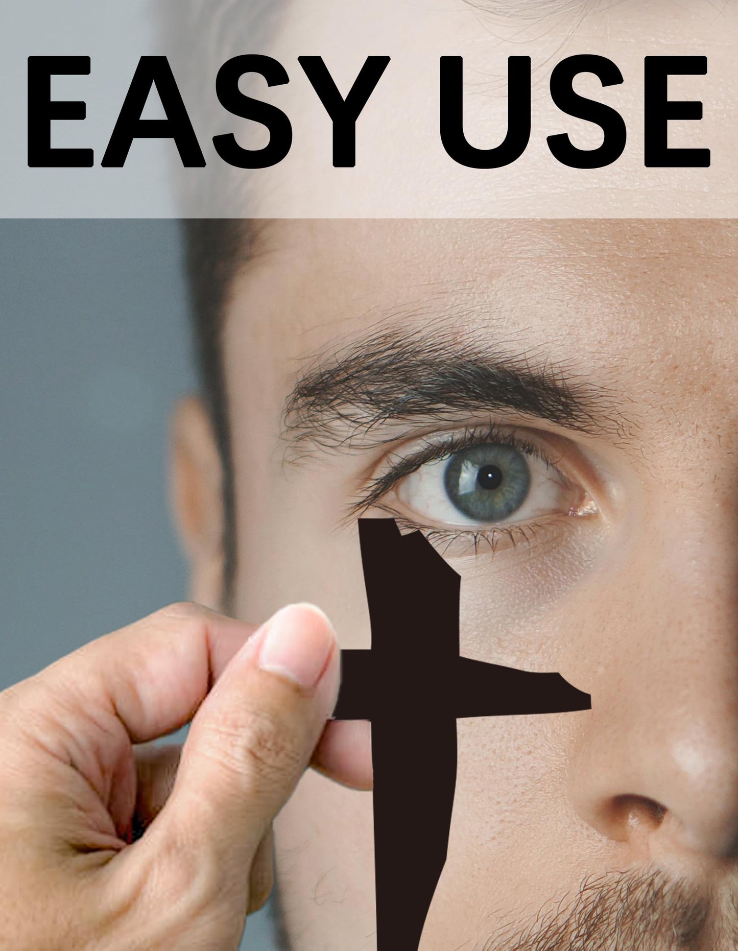 Sports Eye Black Stickers for Men Women,Football Baseball Softball Lacrosse Fans Breathable Eye Strips for Party Game Sport Supplies (Cross, 144 Pairs)