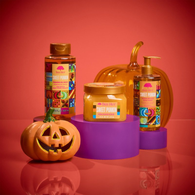 Tree Hut Sweet Punkin Serum Infused Hand Wash, Nourish & Hydrate Hands with Strengthening Skin Care, Long Lasting Scent, Cleanse & Lock in Moisture, Fall Limited Edition Scent, 11 Fl Oz.