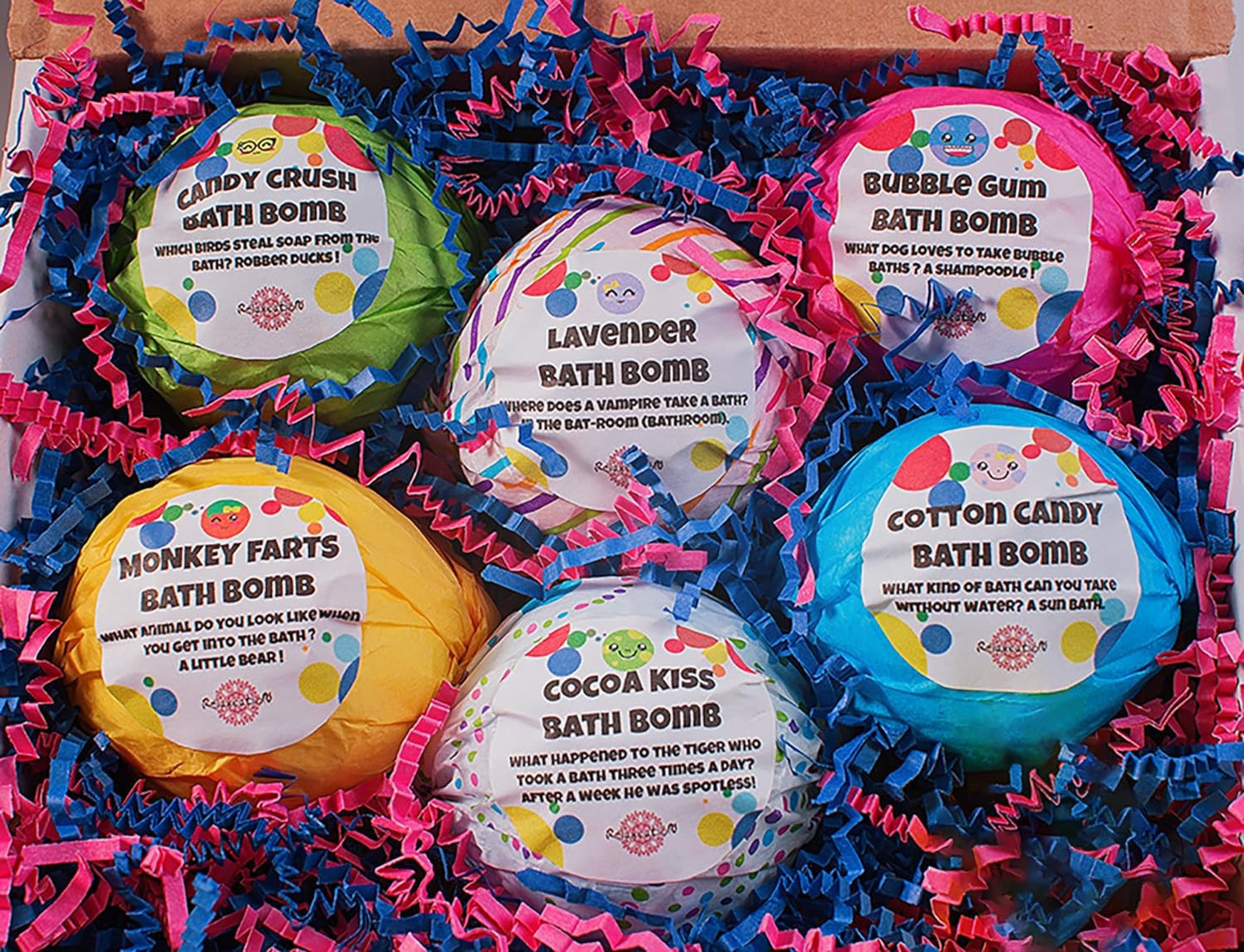 Bath Bombs for Kids Set with Toys Surprise Inside for Kids (Surprise Toys)