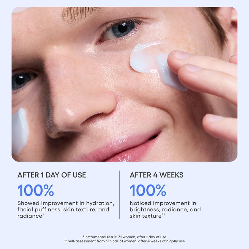 LANEIGE Water Sleeping Mask: Hydrating Korean Overnight Face Mask with Hyaluronic Acid Blend & Niacinamide, for Deep Hydration, Glowing Skin & Barrier Support | Korean Skin Care