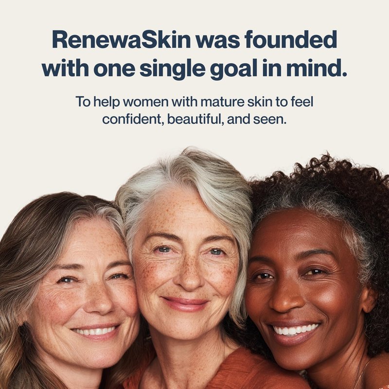 Renewa Skin Niacinamide + Hyaluronic Serum for Face – Lightweight Hydrating Serum for Smooth, Radiant-Looking Skin – Balances, Brightens & Refreshes – Fragrance-Free Daily Skincare, 30mL