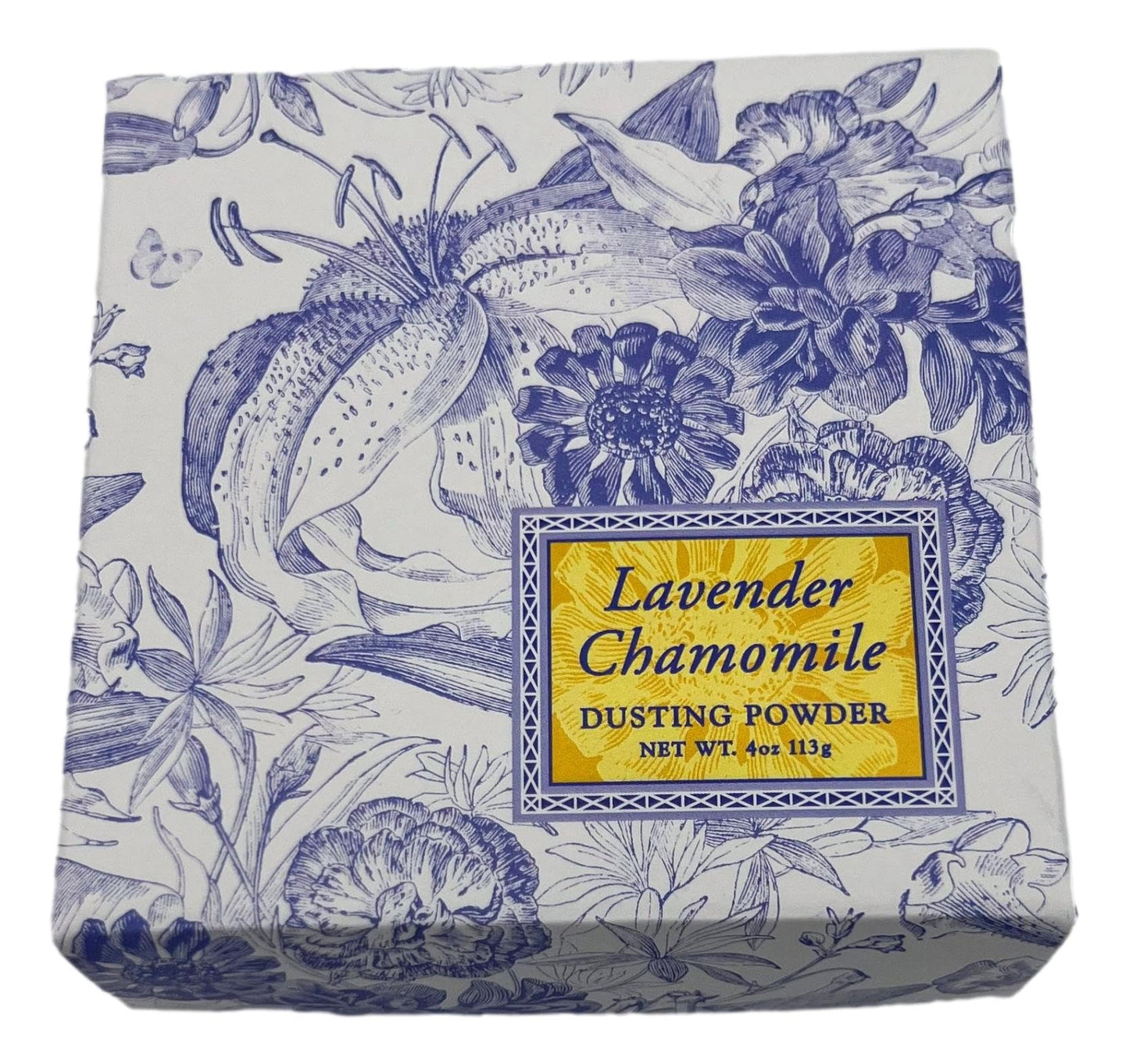 Greenwich Bay LAVENDER CHAMOMILE 3 Piece Beauty Gift Set of : BODY BUTTER, SPA SOAP, and DUSTING POWDER