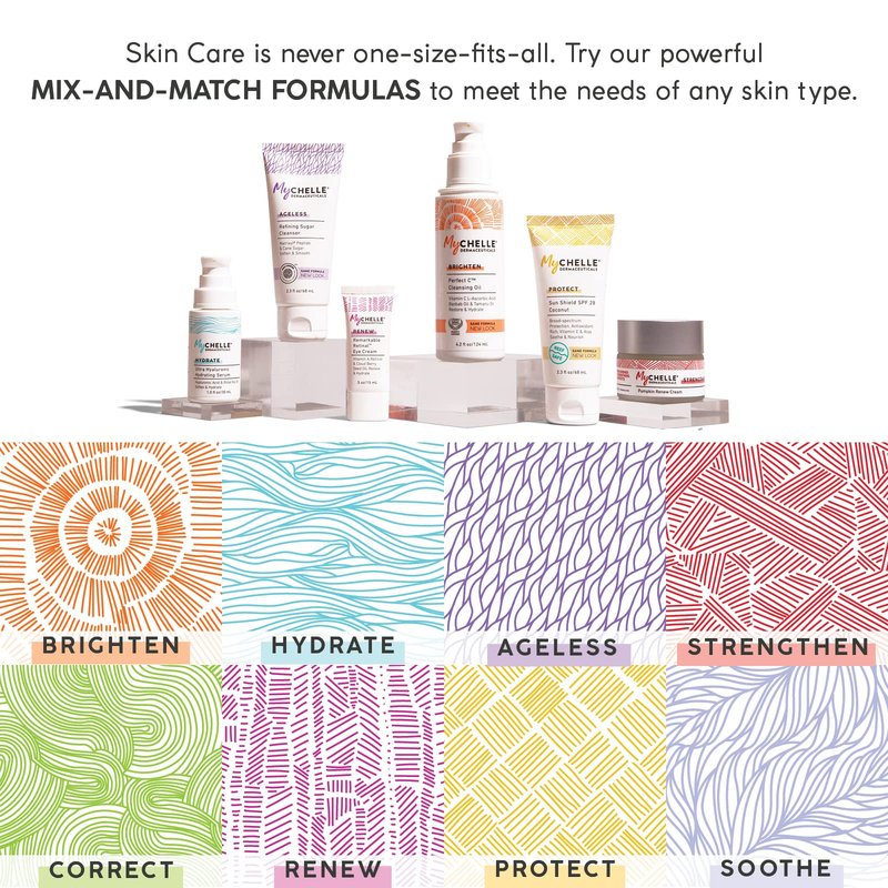 MyCHELLE Dermaceuticals Perfect C Eye Cream - Eye Cream for Dark Circles and Puffiness with Vitamin C & Plant Stem Cells to Reduce Visible Signs of Aging, Fine Lines and Wrinkles, 0.51 Fl Oz (Pack of 1)