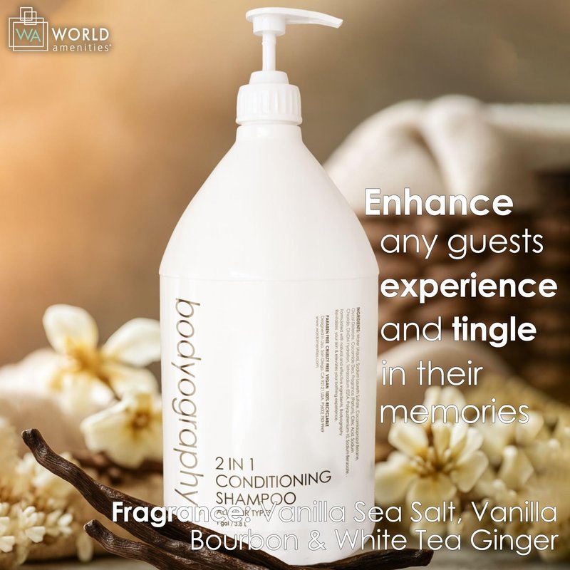 World Amenities Bodyography 2-in-1 Conditioning Shampoo