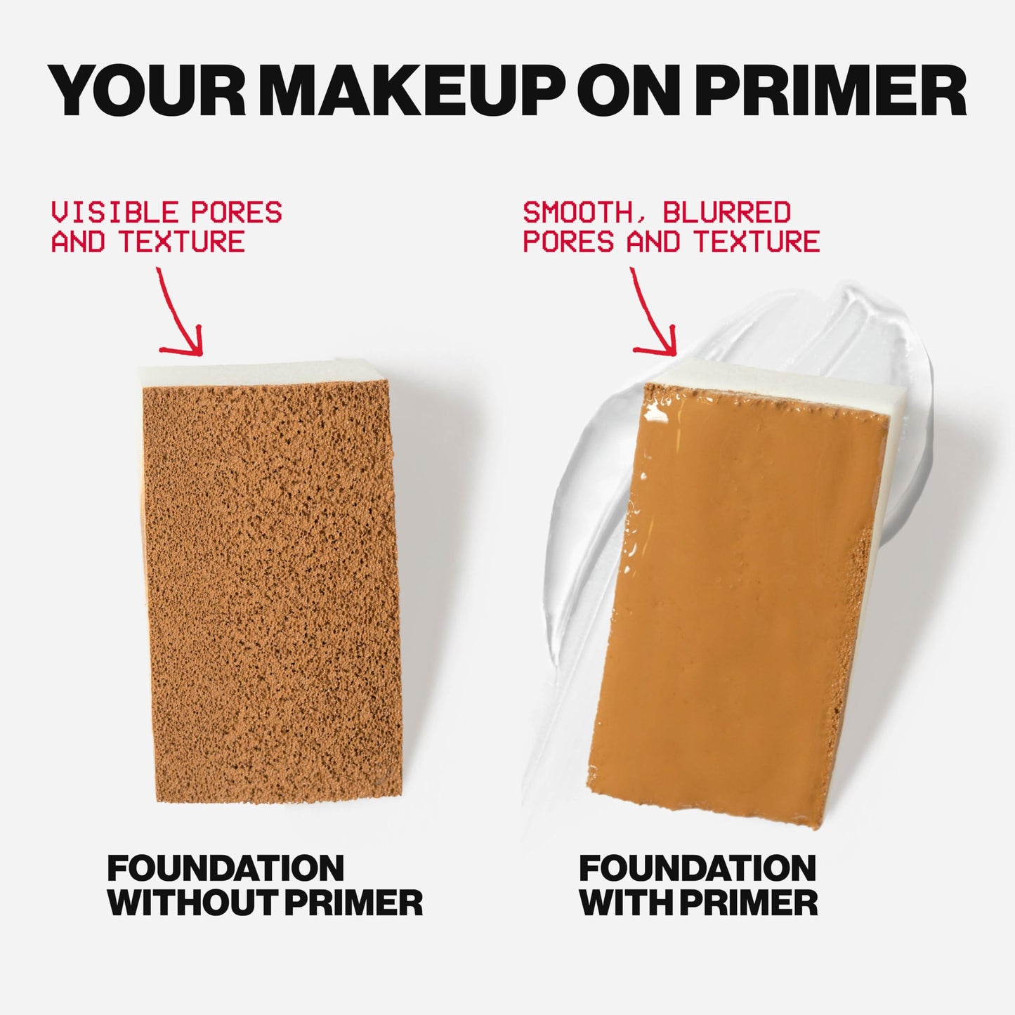 Smashbox Original Photo Finish Smooth & Blur Makeup Primer Duo | Includes Photo Finish Smooth & Blur Primer in Travel Size, 0.34 Fl Oz + Full Size, 1 Fl Oz