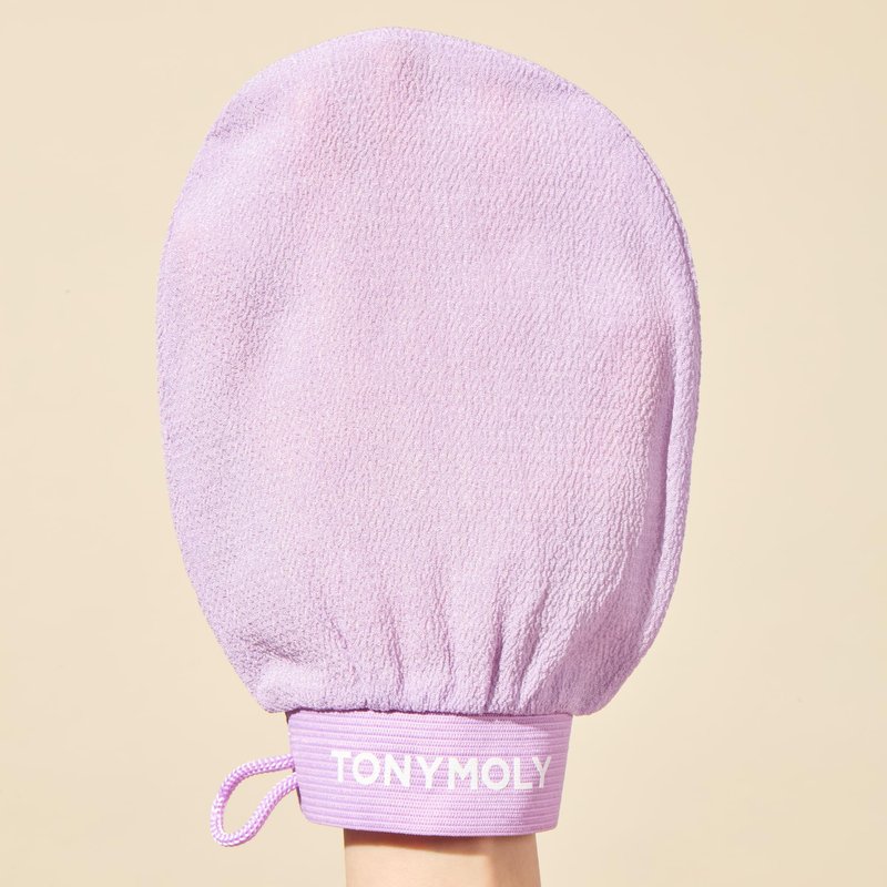 Plum Bum K-Spa Exfoliating Glove – Korean Spa-Inspired Body Scrub Mitt for Deep Exfoliation, Smooth Skin & Glow, Reusable Biodegradable Viscose, 2 Pack