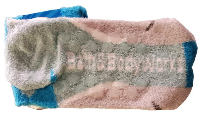 Bath and Body Works Yeti Time to Chill Blue Moisturizing Socks Infused with Shea Butter One Size Fits Most