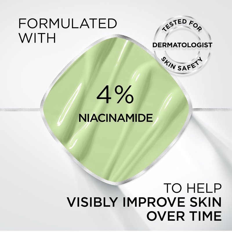 L'Oreal Paris Prime Lab Up to 24H Redness Eraser Face Primer Infused with Niacinamide to Reduce Face Redness and Extend Makeup Wear, 1.01 Fl Oz