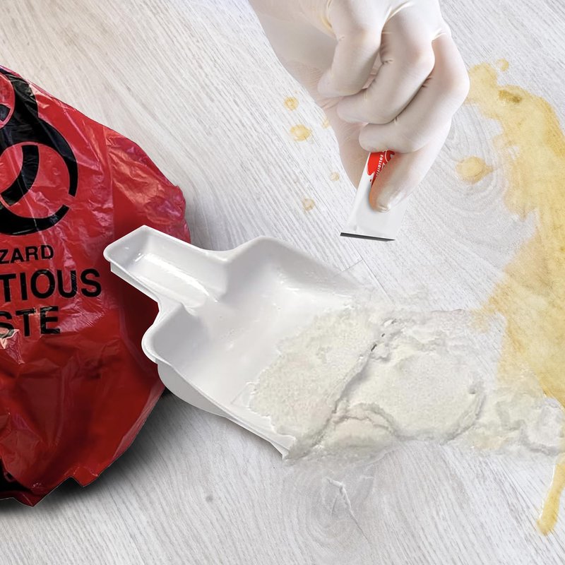 MFASCO Vomit & Bodily Fluid Clean Up Kit - Blood Spill Kits, Body Fluid Spill Kit - Comprehensive Cleanup Solution for Health Hazards and Ready First Aid Kit Spill Management