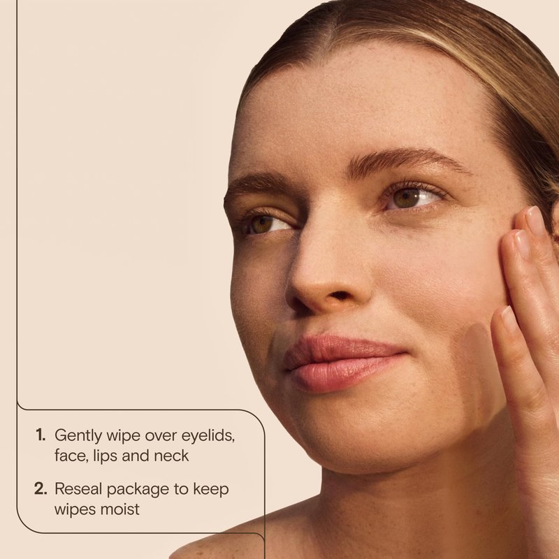 Aveeno Calm + Restore Unscented Makeup Remover Wipes for Face, Fragrance-Free Facial Towelettes with Oat Extract & Calming Feverfew, Sensitive Wipes Leave Skin Feeling Soothed, Alcohol-Free, 25 Ct